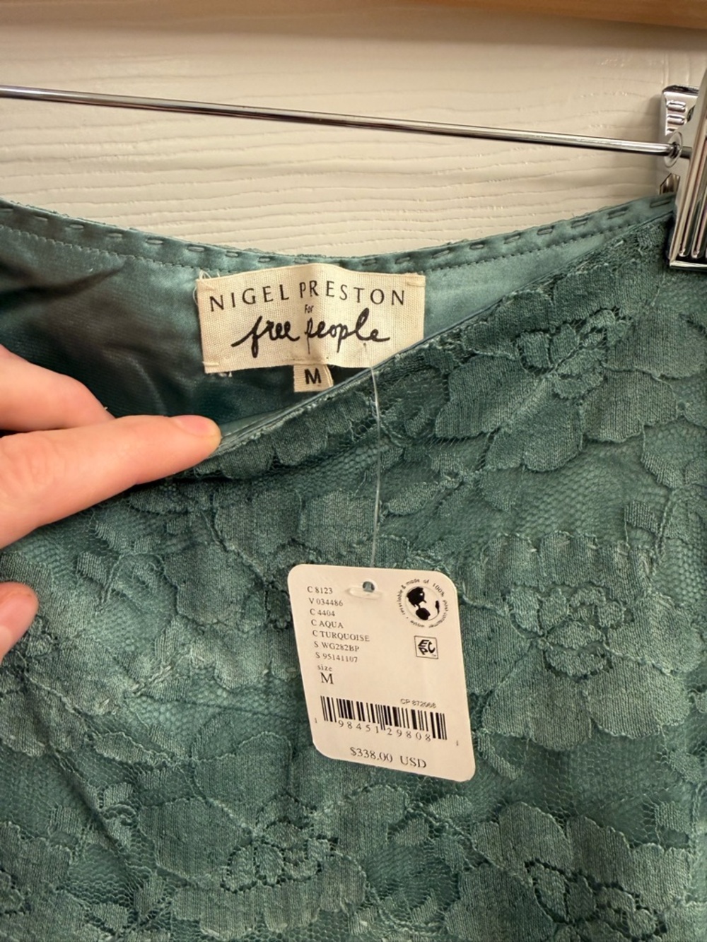 NWT Free People Nigel Preston Hand-Painted Fairy Chiffon Pants Medium - Picture 2 of 4